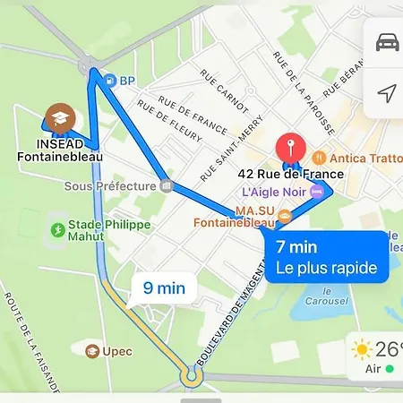 Peaceful Near Insead And Castle Fontainebleau